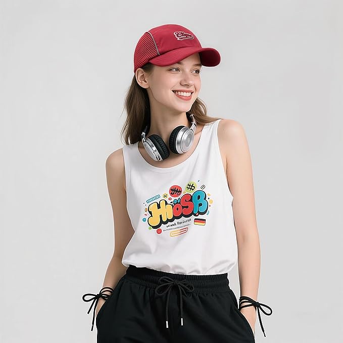 CLAPE Quick Dry 5 Panel Hat for Men, Breathable Mesh Short Brim Baseball Cap, Reflective Ajustable Outdoor Sport Running Hat