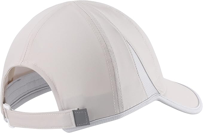 Connectyle Adjustable Sports Cap Quick Dry Workout Hat Baseball Athletic Fitted Hat Lightweight Running Cap for Men & Women
