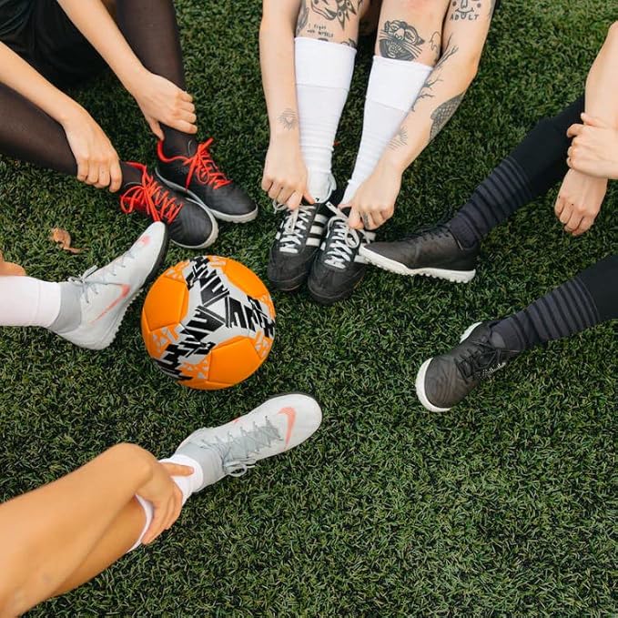 XEDGE Official Size Soccer Ball,Size 5 Training Ball for Girls,Boys,Youth Teenagers,Adults,Machine Stitched for Indoor Outdoor Play