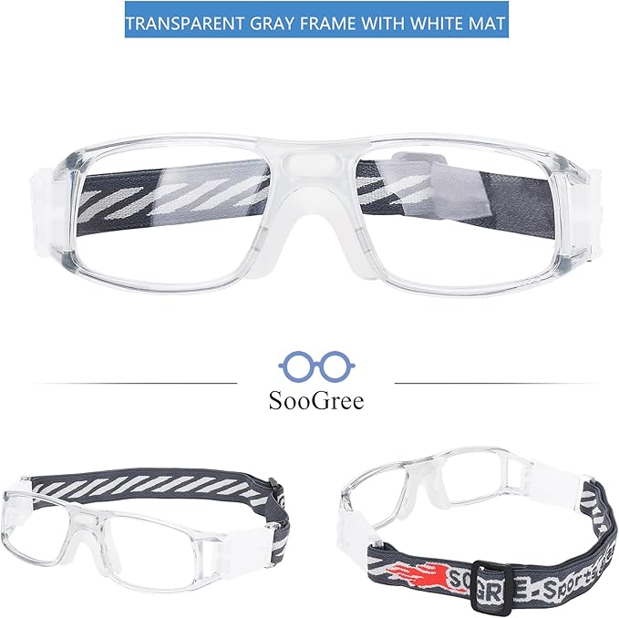 Men Basketball Glasses.Soccer Football Sport Protective Eyewear Safety Goggles,Sports Glasses For Replaceable Lens
