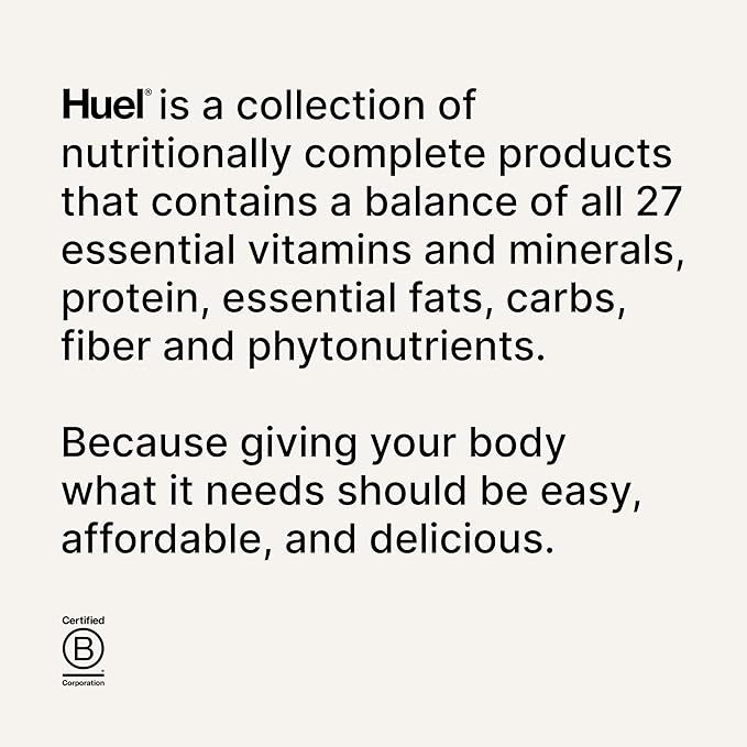 Huel Black Edition | Strawberry Shortcake 40g Vegan Protein Powder | Nutritionally Complete Meal | 27 Vitamins and Minerals, Gluten Free | 17 Servings | Scoop not included to reduce plastic