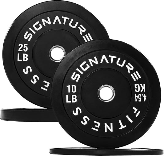 Olympic Bumper Plates Set, 2" Weight Plates for Strength Training & Weightlifting, Paris or Set or Set with Barbell, Multiple Options
