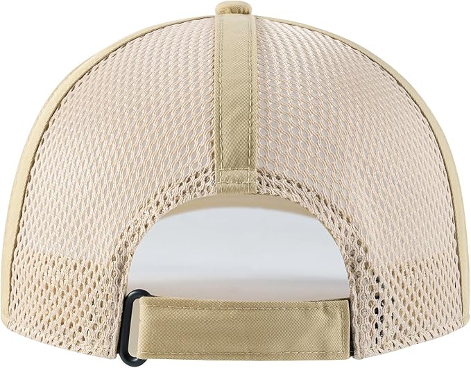 VOBOOM Breathable Full Mesh Baseball Cap for Men, Women, Lightweight Trucker Hats Outdoor Sports Wear