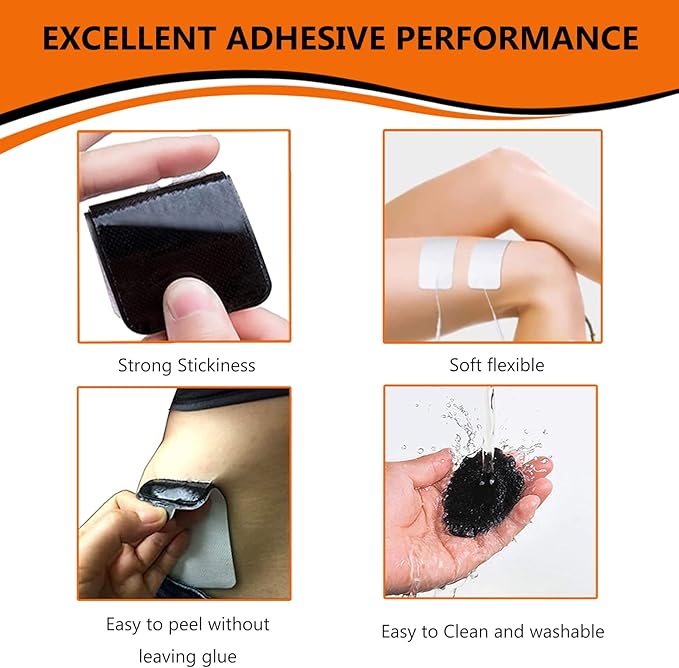 10PCS TENS Unit Replacement Pads 2x4, Reusable Electrodes for Muscle Stimulator Machine, Compatible with AUVON TENS, TENS 7000, Etekcity Tens Unit