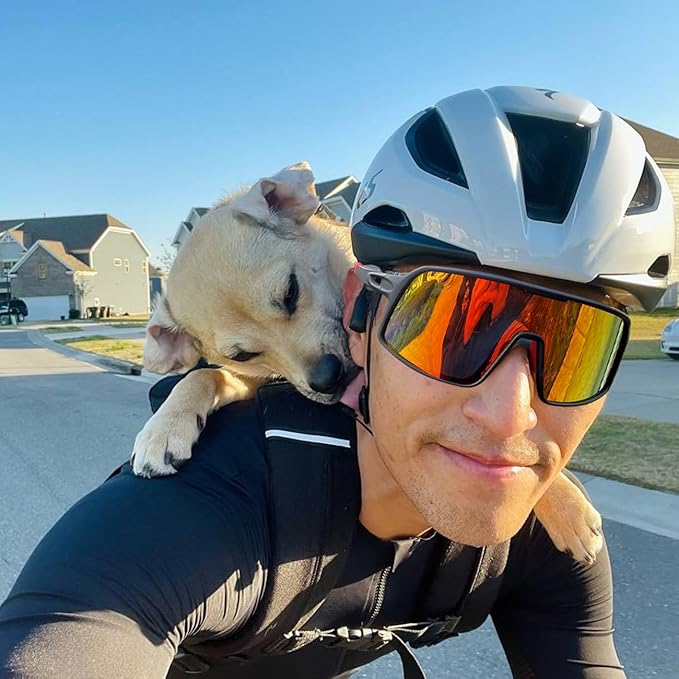 Polarized Sports Sunglasses for Men and Women Cycling Glasses UV Protection Goggles for Mountain Bike Running Fishing