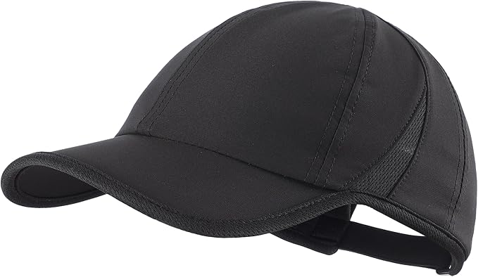 Connectyle Adjustable Sports Cap Quick Dry Workout Hat Baseball Athletic Fitted Hat Lightweight Running Cap for Men & Women