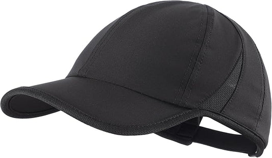 Connectyle Adjustable Sports Cap Quick Dry Workout Hat Baseball Athletic Fitted Hat Lightweight Running Cap for Men & Women