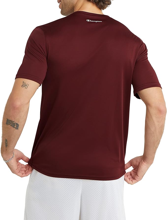Champion Men's T-shirt, Sport Tee, Moisture Wicking, Anti Odor, Athletic T-shirt for Men (Reg. Or Big & Tall)
