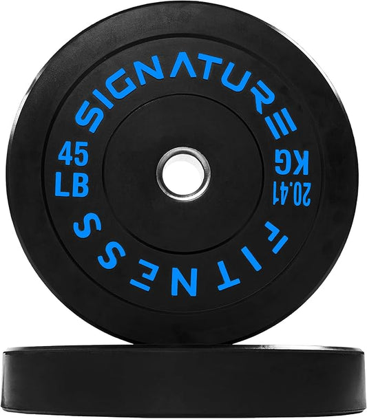 Olympic Bumper Plates Set, 2" Weight Plates for Strength Training & Weightlifting, Paris or Set or Set with Barbell, Multiple Options