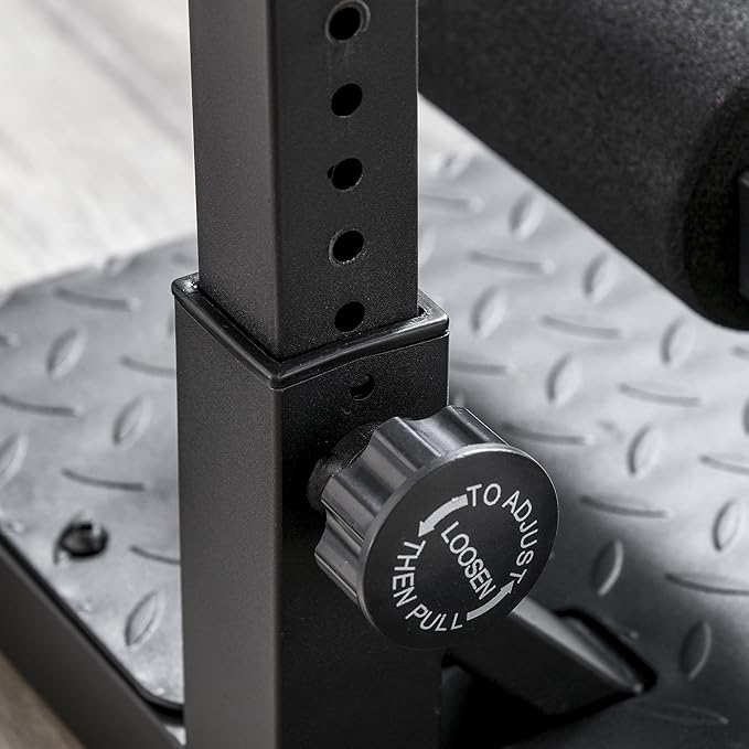 Soozier 3-in-1 Padded Push Up Sit Up Deep Sissy Squat Machine Home Gym Fitness Equipment