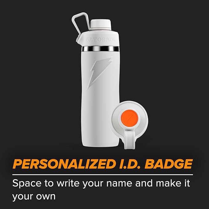 Gatorade 'Overtime' 22oz Stainless Steel Water Bottle, Twist Cap, Blue