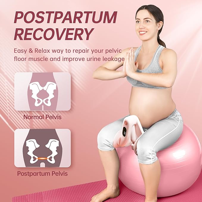 Thigh Master Hip Trainer Kegel Exerciser, Pelvic Floor Muscle Trainer for Women and Inner Thigh Exercise Workout for Men, Thigh & Hip Strengtheners for Home Gym Workout