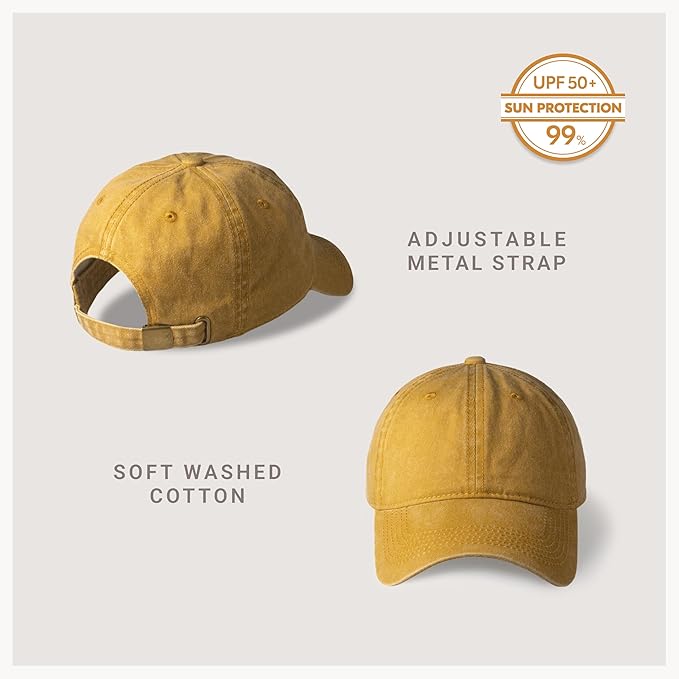 CHOK.LIDS Everyday Premium Dad Hat Unisex Cotton Baseball Cap for Men and Women Adjustable Lightweight Polo Style Curved Brim