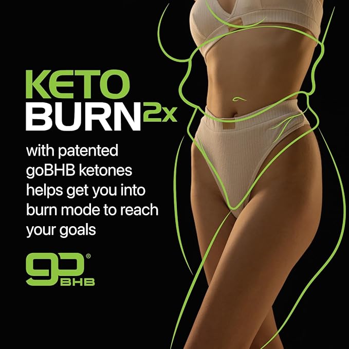 Keto BHB Exogenous Ketones Supplement - BHB Science Keto Diet Pills with Patented goBHB and Caffeine for Natural Energy Focus Body Sculpting & Ketosis Support - Vegetarian & Non-GMO (1 Month Supply)