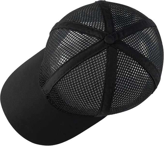 VOBOOM Breathable Full Mesh Baseball Cap for Men, Women, Lightweight Trucker Hats Outdoor Sports Wear