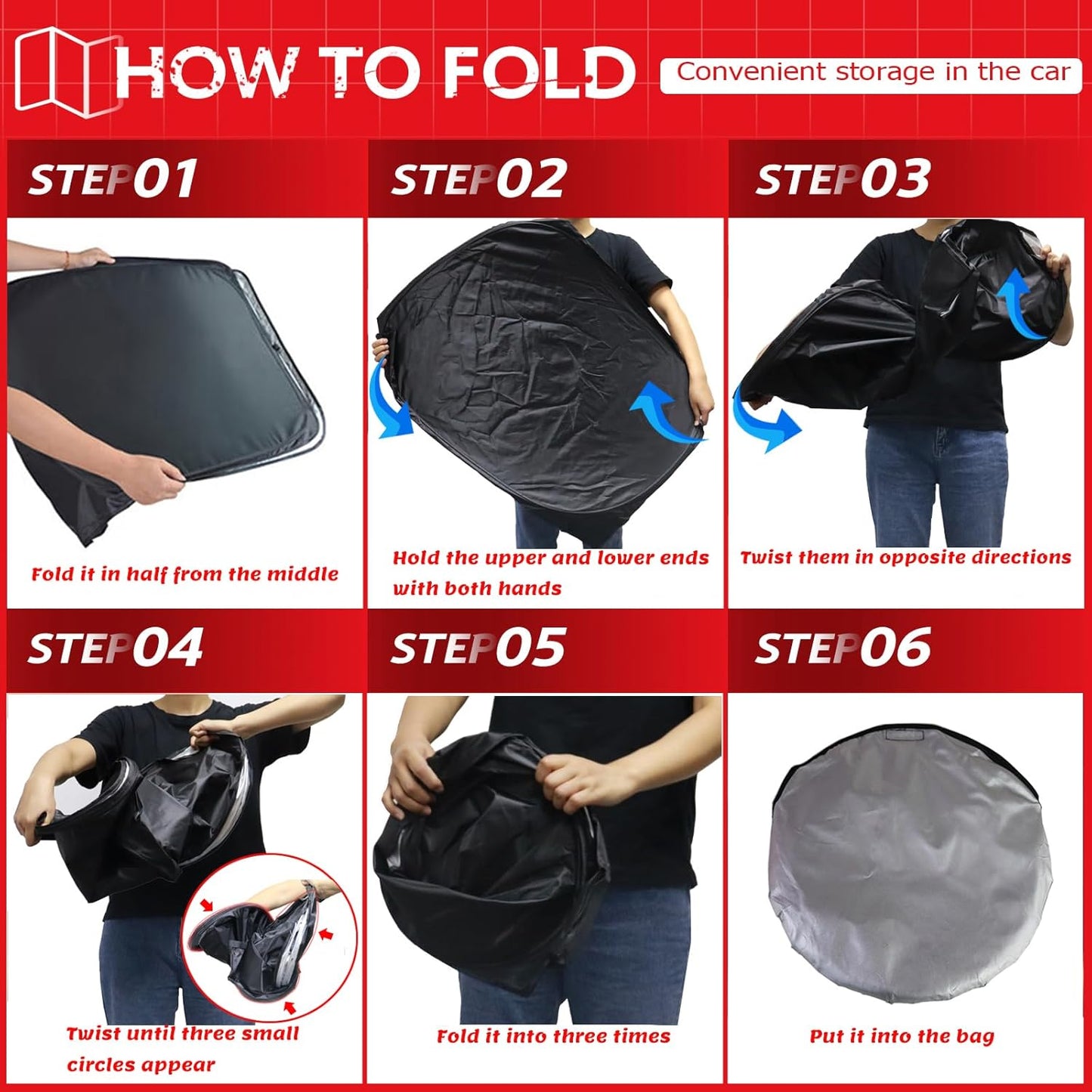 KAYZT Windshield Sun Shade for 2020-2025 2026 Hyun-dai Sonata Foldable Sunshade Front Window Custom Fit Car Accessories