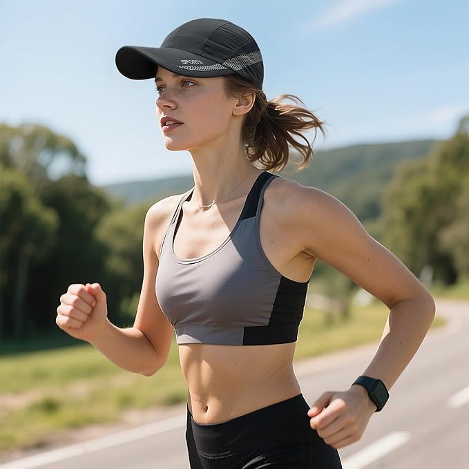 CLAPE Outdoor Sun Visor Hats Lightweight Waterproof Breathable Sports Hat UPF50+ Ultra Thin Cooling Baseball Hats