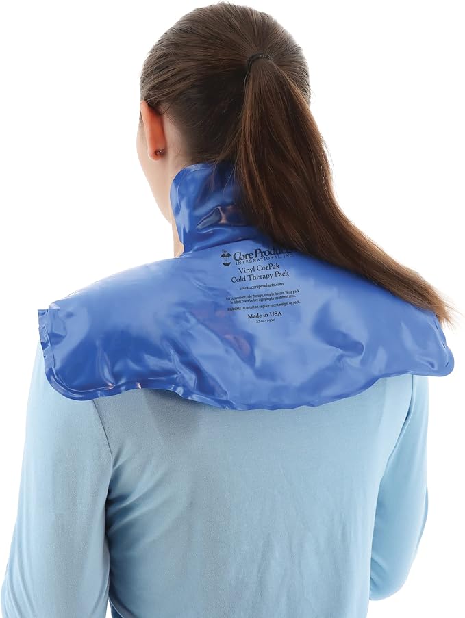 Core Products Flexible Vinyl Intense Cold Pack for Neck, Shoulders & Back - 11" X 15"