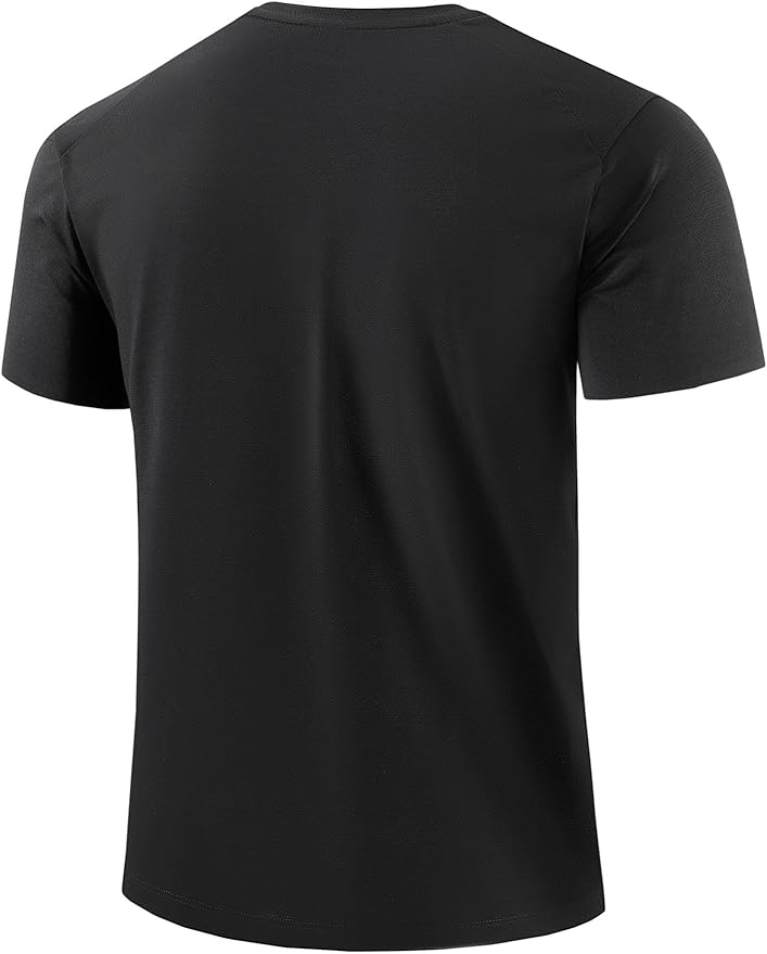 Moisture Wicking Quick Dry Soft Pickleball Workout Hiking Camping Running Shirts for Men Outdoor Sports