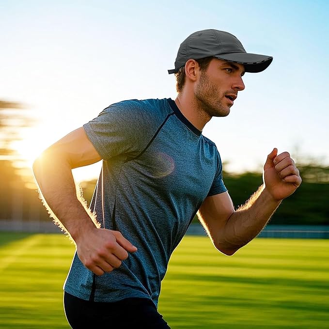 CLAPE Outdoor Sun Visor Hats Lightweight Waterproof Breathable Sports Hat UPF50+ Ultra Thin Cooling Baseball Hats