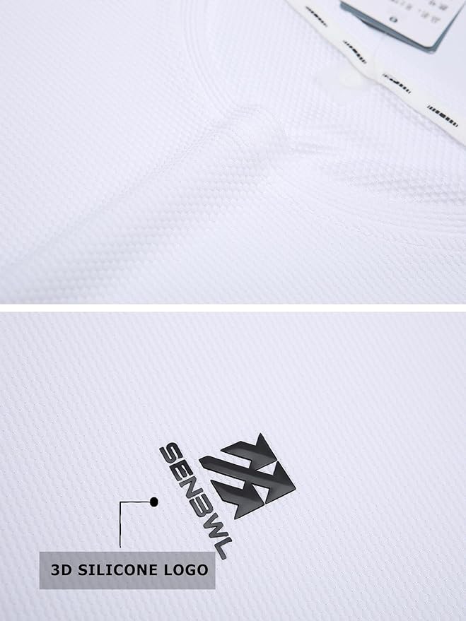 Moisture Wicking Quick Dry Soft Pickleball Workout Hiking Camping Running Shirts for Men Outdoor Sports