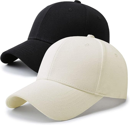 PFFY 2 Packs Baseball Cap Golf Dad Hat for Men and Women