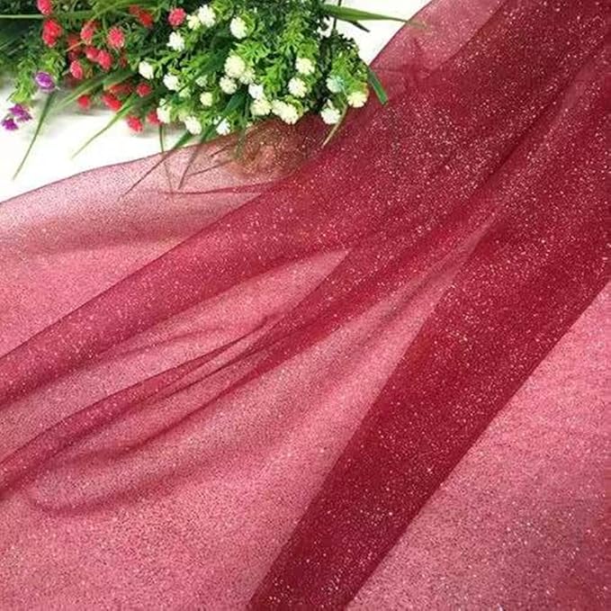 Go Ho Hair and Body Glitter Spray,Red Glitter Spray Dry Powder Makeup for Clothes,Festival Loose Sparkle Powder,Holographic Ultra Fine Resin Glitters for Crafts,10g