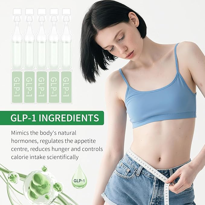 2025 New Glp-1 Oral Solution, GLP-1 Moringa Drops, Natural GLP-1 Drops for Women and Men 10-Pack