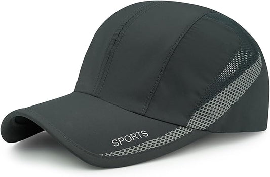 CLAPE Outdoor Sun Visor Hats Lightweight Waterproof Breathable Sports Hat UPF50+ Ultra Thin Cooling Baseball Hats