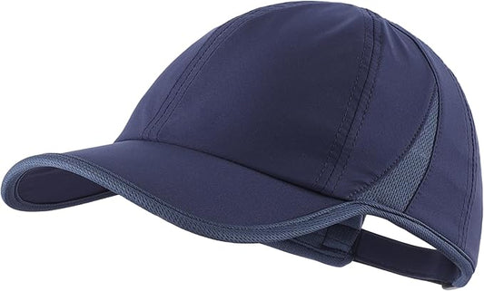 Connectyle Adjustable Sports Cap Quick Dry Workout Hat Baseball Athletic Fitted Hat Lightweight Running Cap for Men & Women