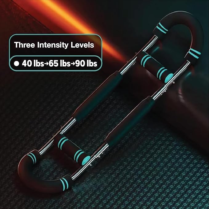 Twister Arm Trainer – Adjustable Forearm Strengthener – Exercise Equipment for Men & Women – Chest Workout Equipment – Portable Spring Resistance – Home Workout Suspension Trainer – 40-90lb