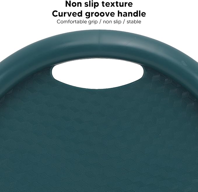 Wheel, Abdominal Wheel Board Ab Workout Equipment Board for Core Workout (Dark Green)