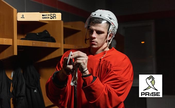 Prise | Solid Hockey Wood Stick Extention That fits All Composite Hockey Sticks. You can Extend Your Stick up to 12 inches. Very Robust, The tip is Made of Hardwood and Handmade.