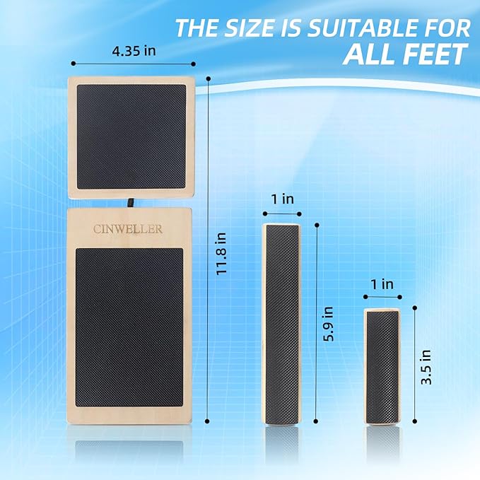 Ankle Balance Board – Stability Trainer for Rehabilitation, Basketball, Running, Yoga & Injury Recovery – Home Gym Equipment (Includes Workout Guide)