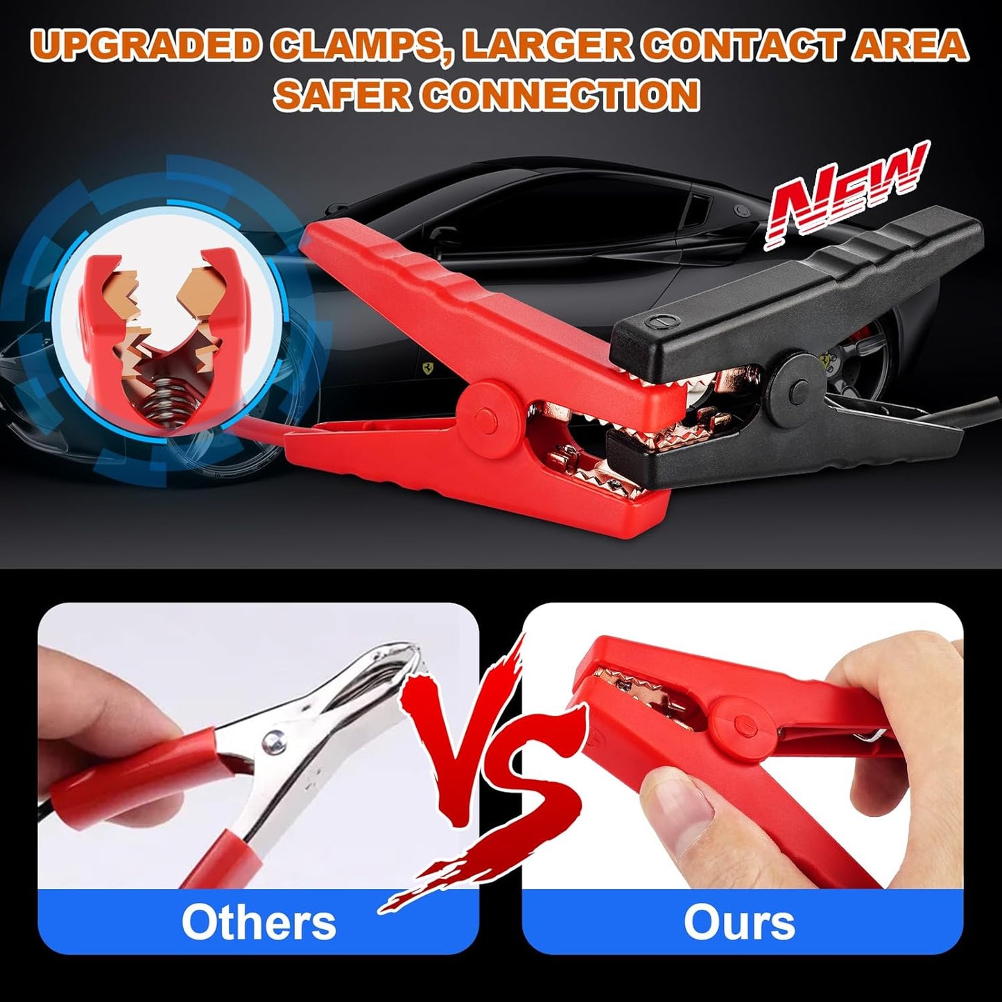 KINGBOLEN BM520 6V 12V 24V Car Battery Tester, 100-2000 CCA Automotive Load Tester Accurate Digital Auto Battery Analyzer Cranking and Charging System Tester for Cars Trucks SUV Motorcycle