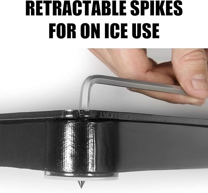 EALER Hockey Goal with Shooting Targets – 6′×4′ Portable Street & Ice Goal, Heavy-Duty 2″ Steel Frame, 11 Target Holes, Tear-Proof Fabric, Official Size, Easy Backyard Assembly