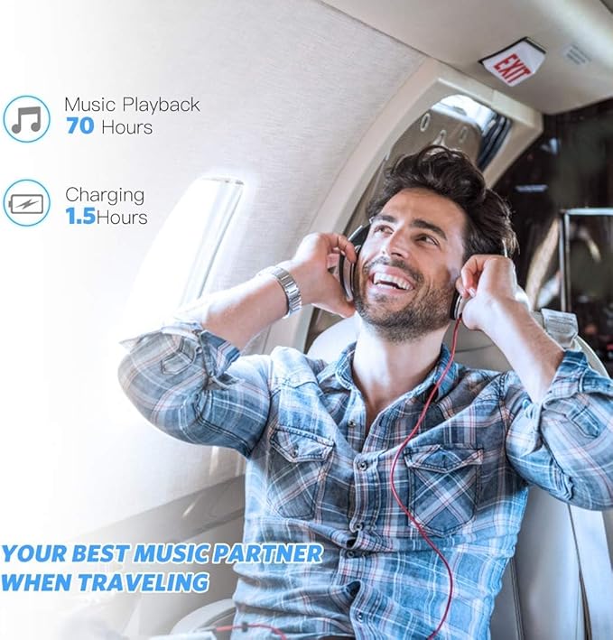 AGPTEK A02S 16GB MP3 Player, 70 Hours Playback Lossless Sound Music Player, Supports up to 128GB, Dark Blue