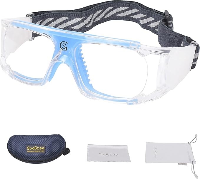 Men Basketball Glasses.Soccer Football Sport Protective Eyewear Safety Goggles,Sports Glasses For Replaceable Lens