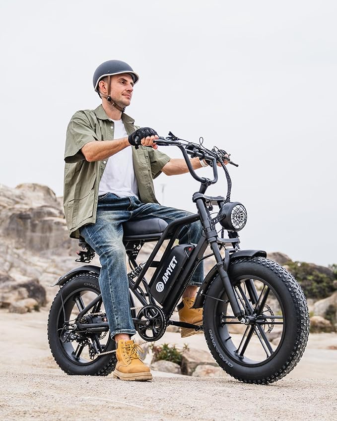 V9-G60 Peak 1500W Ebike, 48V 20Ah(960WH) Removable Battery, 72Miles &32MPH,20" Fat Tire Dirt Bike,7 Speed Gears,Dual Shock Absorber, Adults Electric Bike for Mountains, Snow, Sand, Road