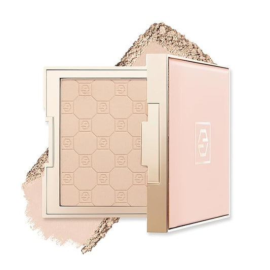 Jouer Soft Focus Hydrate & Setting Powder - Pressed Powder with Matte Finish - Blurring Powder for Fine Lines and Pores - Set Face Makeup Foundation or Concealer - Fair