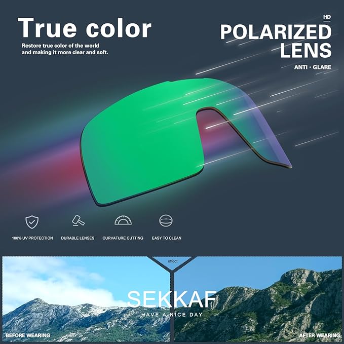 Polarized Sports Sunglasses for Men and Women Cycling Glasses UV Protection Goggles for Mountain Bike Running Fishing