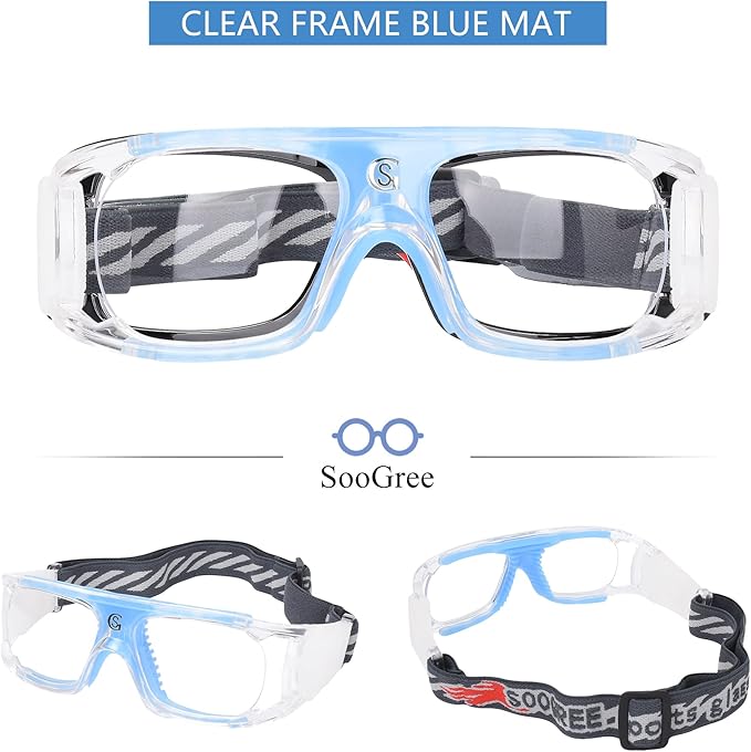 Men Basketball Glasses.Soccer Football Sport Protective Eyewear Safety Goggles,Sports Glasses For Replaceable Lens