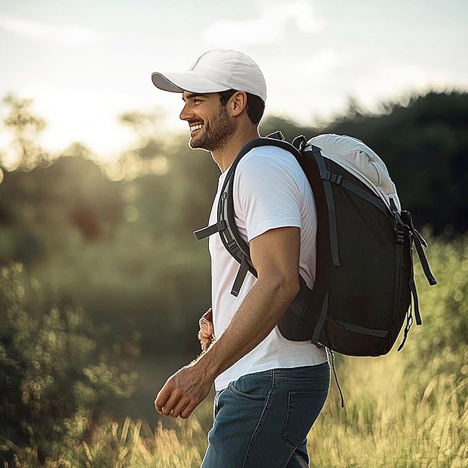 CLAPE Outdoor Sun Visor Hats Lightweight Waterproof Breathable Sports Hat UPF50+ Ultra Thin Cooling Baseball Hats