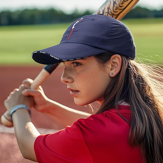 CLAPE Outdoor Sun Visor Hats Lightweight Waterproof Breathable Sports Hat UPF50+ Ultra Thin Cooling Baseball Hats