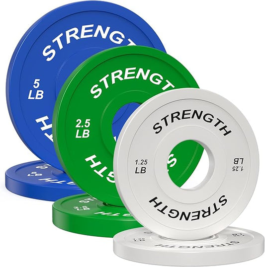 XDDIAS Rubber Weight Plates for Barbell, 2-Inch Olympic Grip Plate for Strength Training, Weightlifting and Bodybuilding in Home & Gym, Solid Cast Iron Weight Plates Pair and Sets