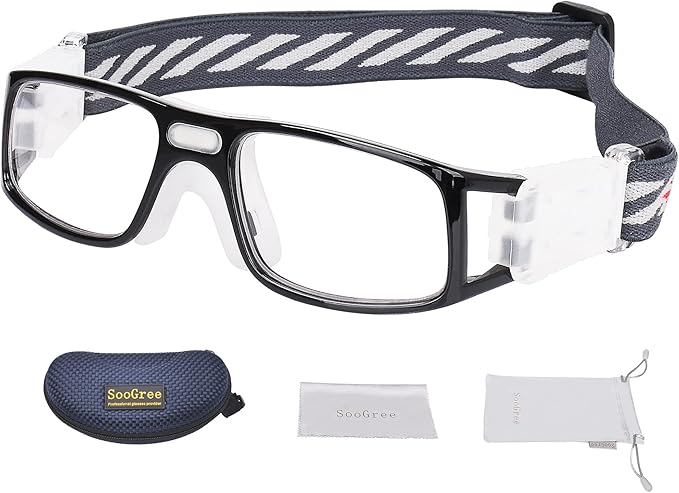 Men Basketball Glasses.Soccer Football Sport Protective Eyewear Safety Goggles,Sports Glasses For Replaceable Lens