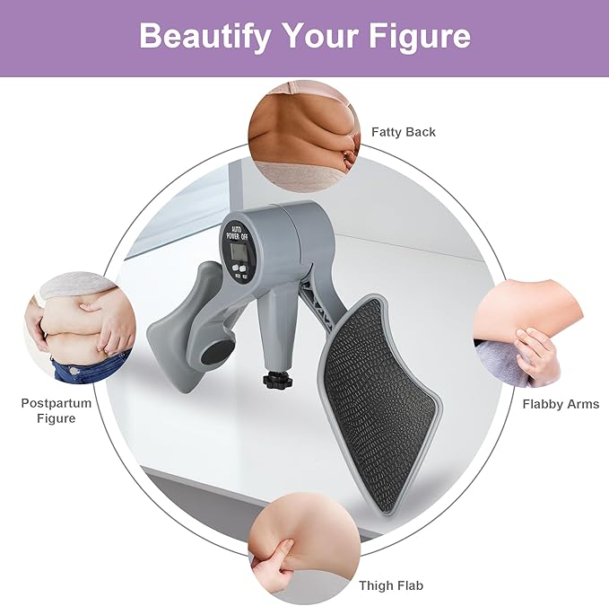 Thigh Exerciser, Kegel Exercise Products, Pelvic Floor Muscle Trainer, Inner Thigh Exercise Equipment for Men&Women