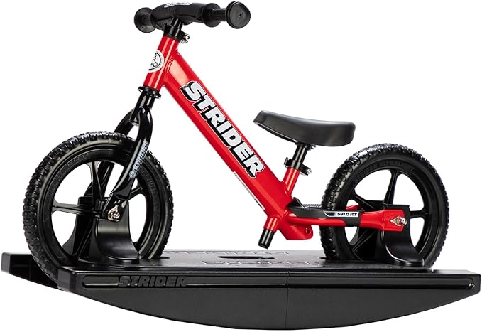 Strider 12” - Helps Teach Baby How to Ride a Balance Bicycle - for Kids 6 Months to 4 Years - Easy Assembly & Adjustments