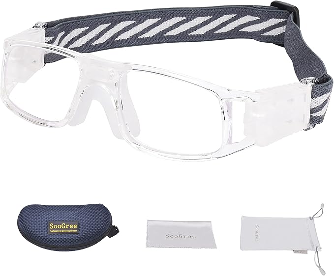 Men Basketball Glasses.Soccer Football Sport Protective Eyewear Safety Goggles,Sports Glasses For Replaceable Lens