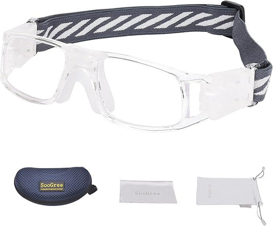 Men Basketball Glasses.Soccer Football Sport Protective Eyewear Safety Goggles,Sports Glasses For Replaceable Lens